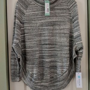 Leo & Nicole Poncho Pullover Sweater